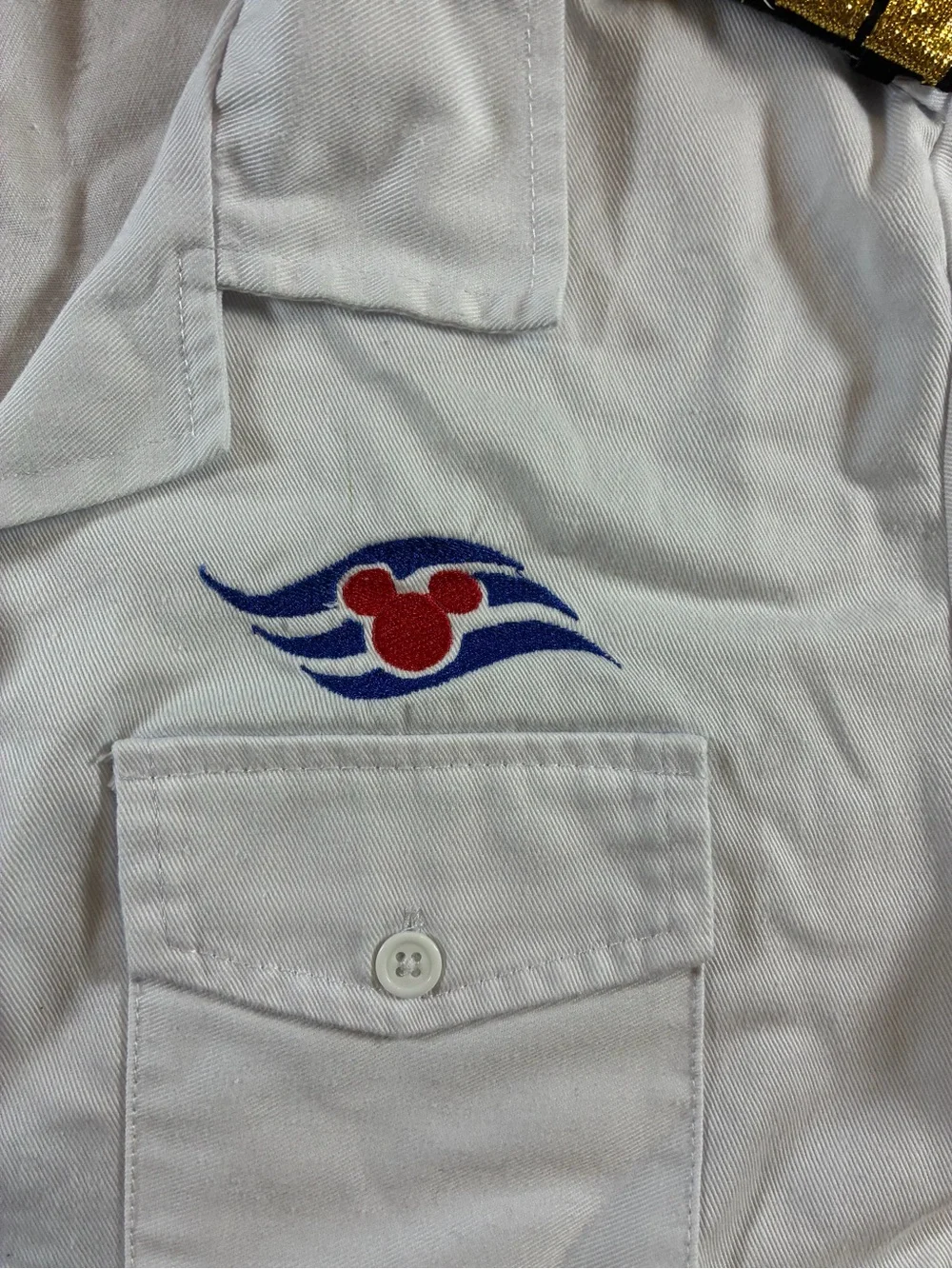 Disney Parks Cruise Line Captain Set White